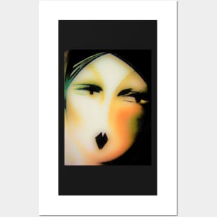 ART DECO SOFT FOCUS FACE Posters and Art